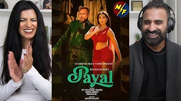 PAYAL SONG (Official Video): YO YO HONEY SINGH | NORA FATEHI | PARADOX | GLORY | T-Series | Reaction