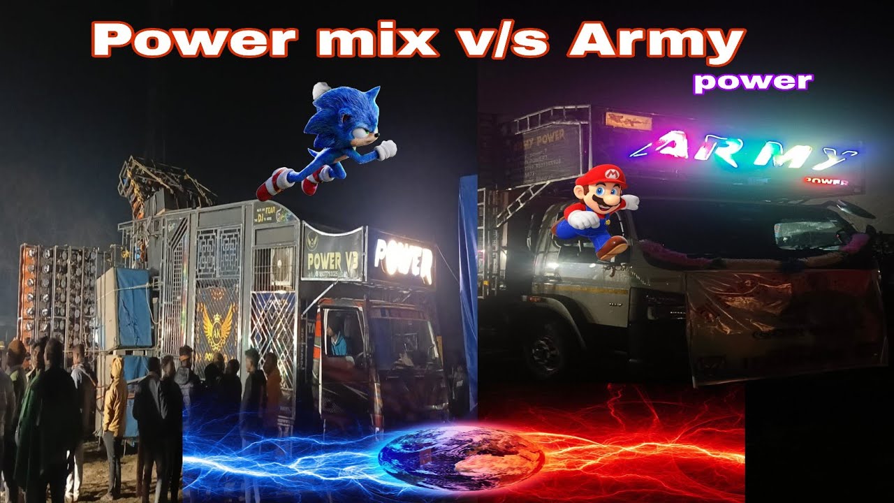 Power mix  v/s Armypower 📌🔥💣#dj #vairalvideo #soundcheck #power #competition 