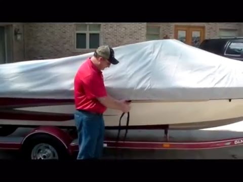 Boat Covers: How to Install a Westland Mooring Cover - YouTube