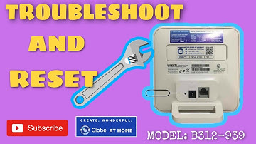 Globe at Home Prepaid Wifi | B312-939 Reset & Troubleshooting #11 | rmj pisonet