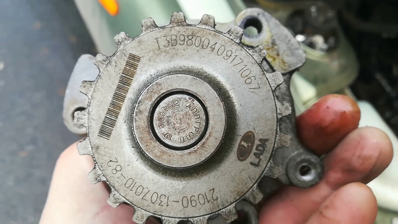 Провернуло крыльчатку помпы калина - YouTube