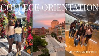 COLLEGE ORIENTATION VLOG *LOYOLA UNIVERSITY CHICAGO* (+ Meeting my roomie)