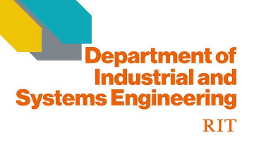 Department of Industrial and Systems Engineering at RIT