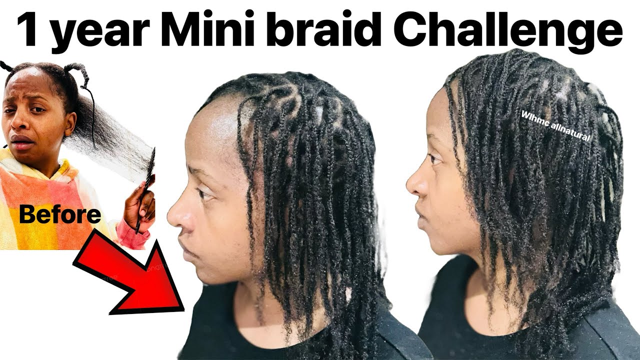 Я буду носить свои мини-косички целый год. А в этом году буду отращивать волосы.