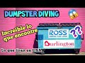 🔴Dumpster Diving🇺🇸 / Lo que tiran en USA 🇺🇸   🔴INCREIBLE COSAS NUEVAS