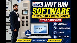 |INVT| |HMI| |Software| |Download| & |Installation| Step-by-Step |Tutorial| by @simautomation