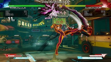 SFV Season2 주리 브이트리거 콤보 Juri V-trigger combo