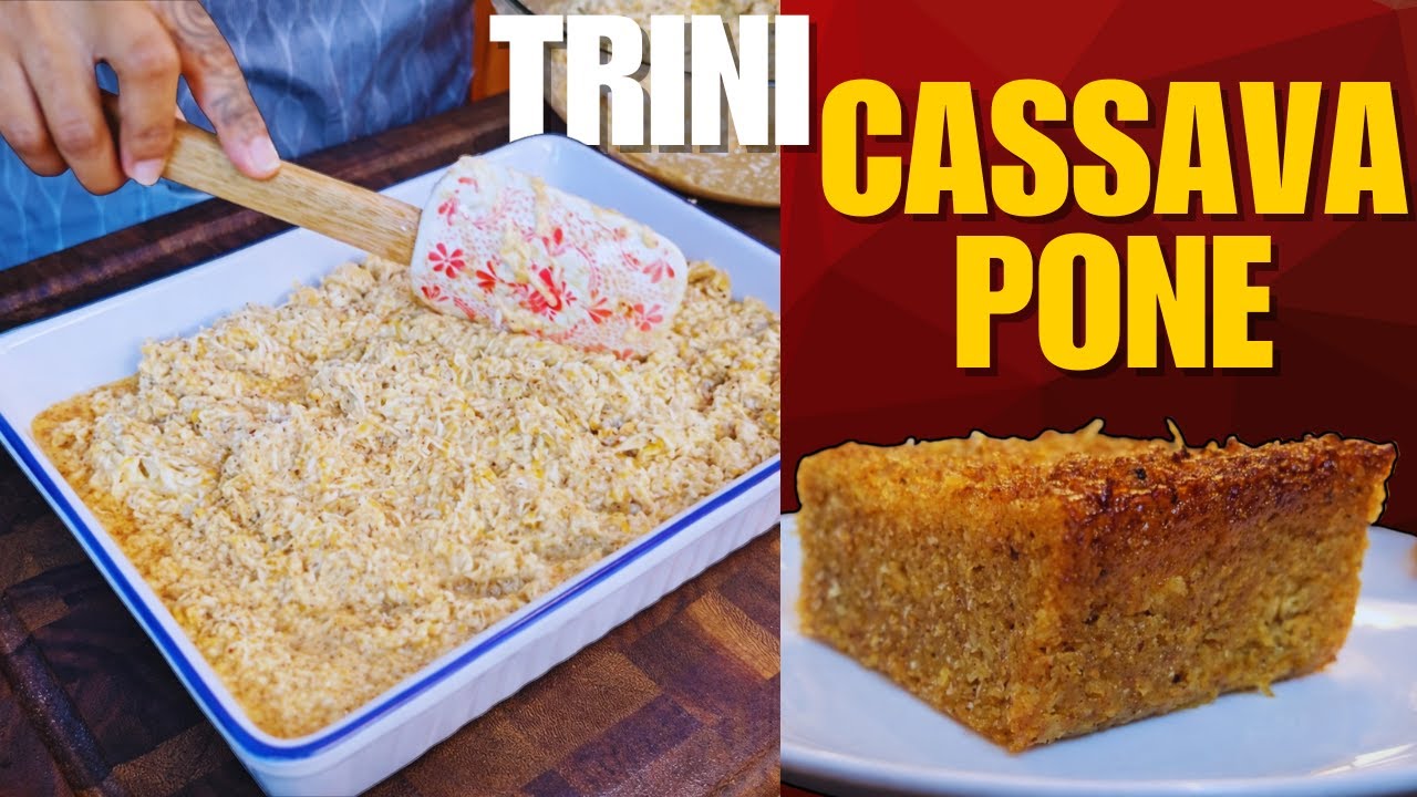 Рецепт тринидадского поне | Поне из маниоки с кокосом, тыквой и специями (карибская классика)