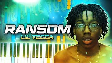 Ransom | Lil Tecca // Piano Synthesia Cover & Tutorial