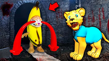 BANANA CAT CHASES ME... 🍌  (Help)