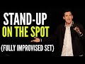 Standup on the spot fully improvised set  mike feeney  comedy