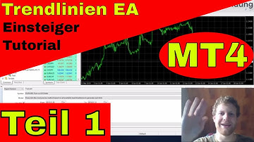 Trendlinien im MT4 automatisch handeln - Expert Advisor Tutorial Teil 1