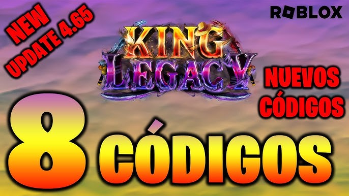 4 códigos nuevos*⚔️ 10 CODIGOS de KING LEGACY ⚔️ Update 4.5.0⚔️NUEVOS  CÓDIGOS en DESCRIPCIÓN⚔️2023 