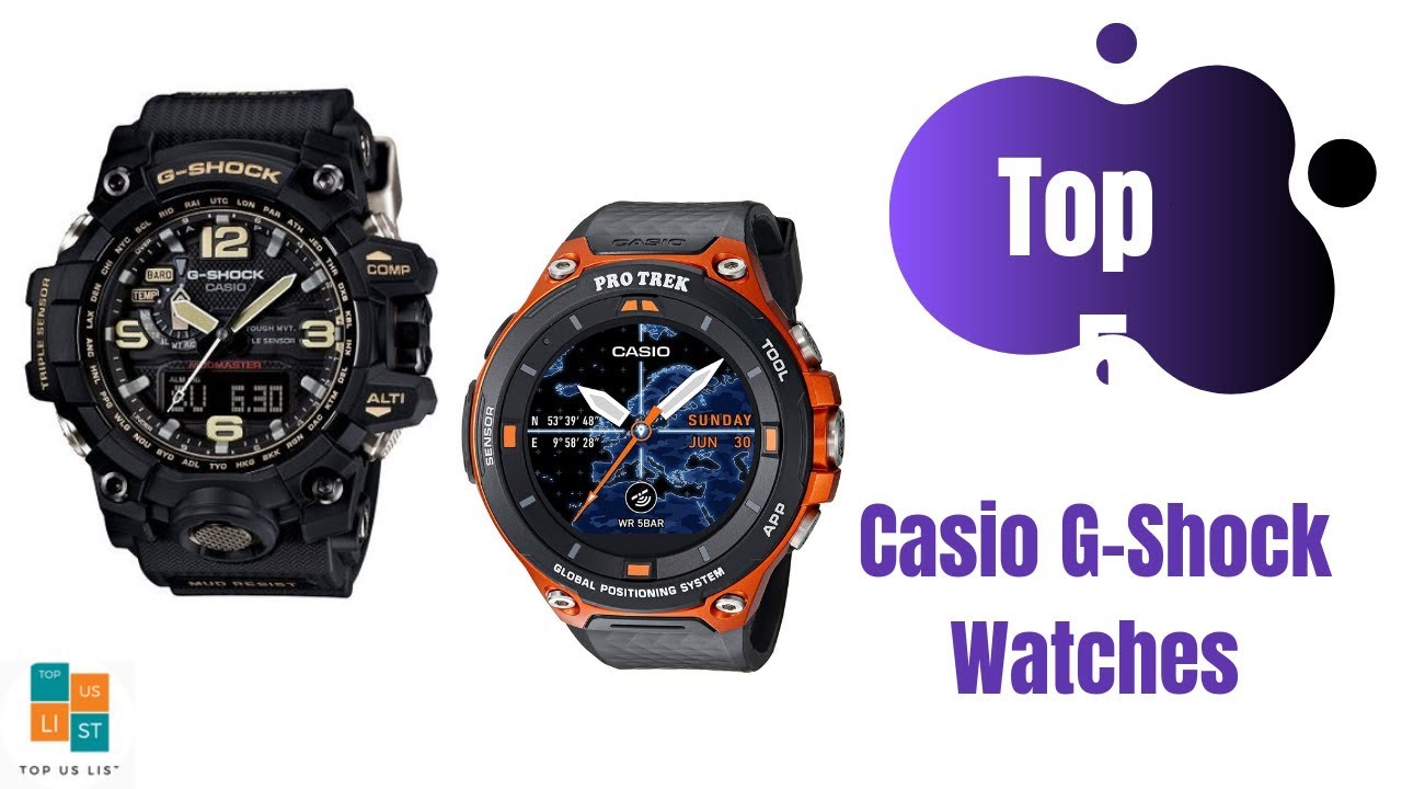 7 Best Selling Casio GShock Watches 2020 Updated List YouTube