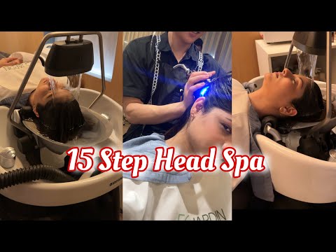 VIRAL❗️15 Step Head Spa In SOUTH KOREA🇰🇷💕