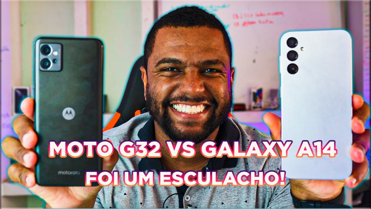 A14 vs Moto G32 (Comparativo & Preços) 