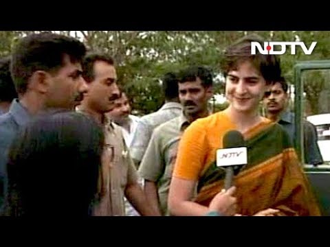 Priyanka Gandhi's First TV Interview (Aired: September 1999)