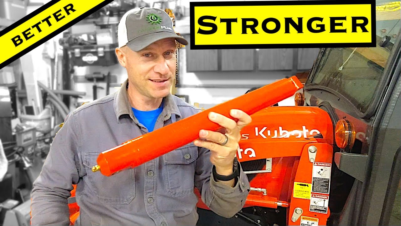 Увеличьте грузоподъемность вашего BX23S на 35% с помощью этой модернизации гидравлического цилиндра!