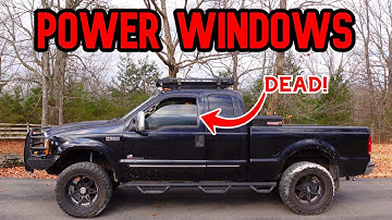 99-07 Ford SuperDuty Power Window Troubleshooting & Window Motor Replacement (Deep Dive)