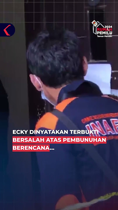 Ecky Pelaku Mutilasi Angela Divonis Seumur Hidup