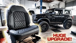 Upgrade your Ford Bronco's Interior with Katzkins Leather!