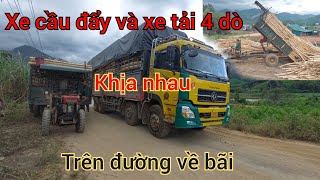 Cầu đẩy khịa xe 4 dò / Xe độ Tây nguyên