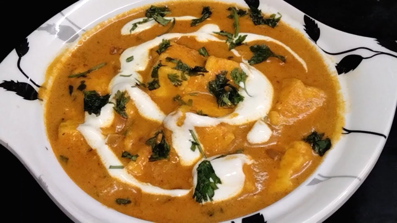 Paneer butter masala recipe in Tamil Paneer gravy Tamil 😋 YouTube