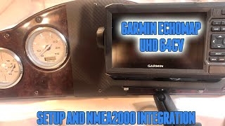 Garmin EchoMap UHD 64cv Active Captain and NMEA2000 Setup