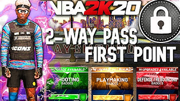 THIS LOCKDOWN BUILD 2-WAY PASS FIRST POINT CAN DO EVERYTHING YOU NEED | NBA 2K20 BEST LOCKDOWN BUILD