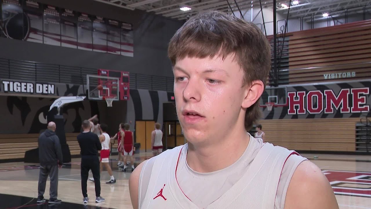 Bluffton junior guard Maxwell White practice interview 2/24/2026