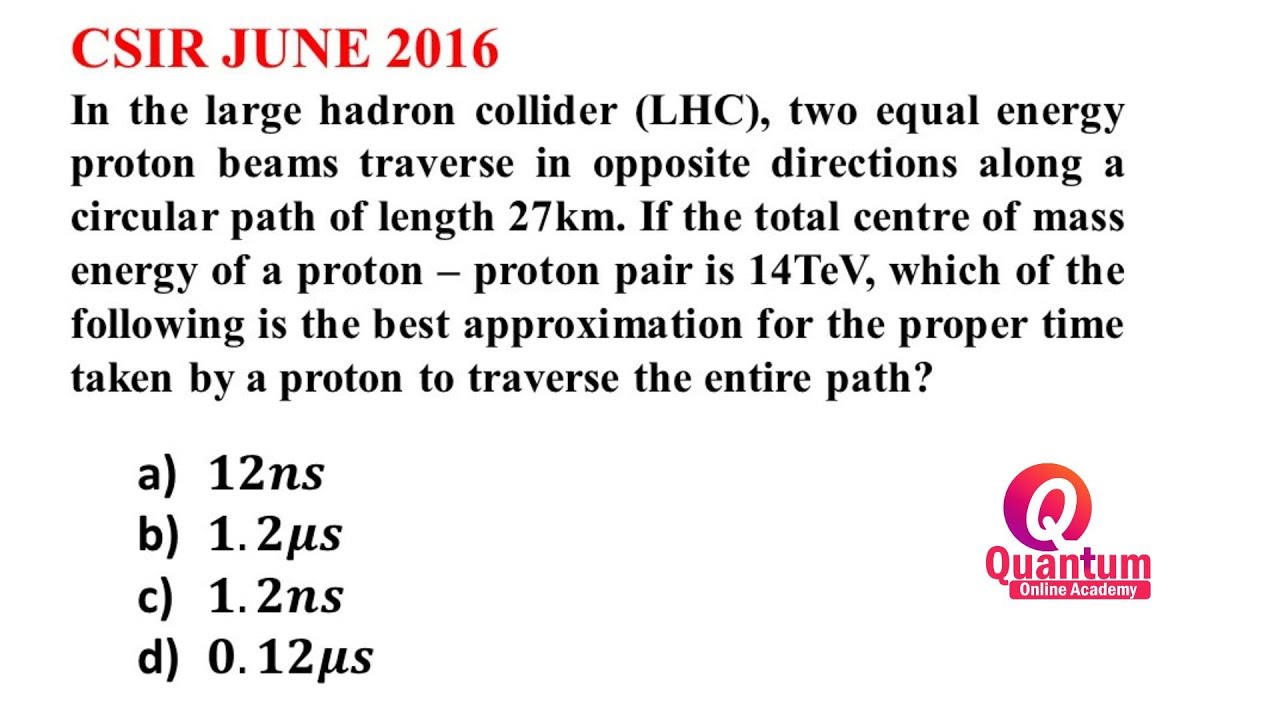 40. Relativistic Kinematics in particle physics I CSIR Physics I Proper time I Dr. Nagaraju Pendam