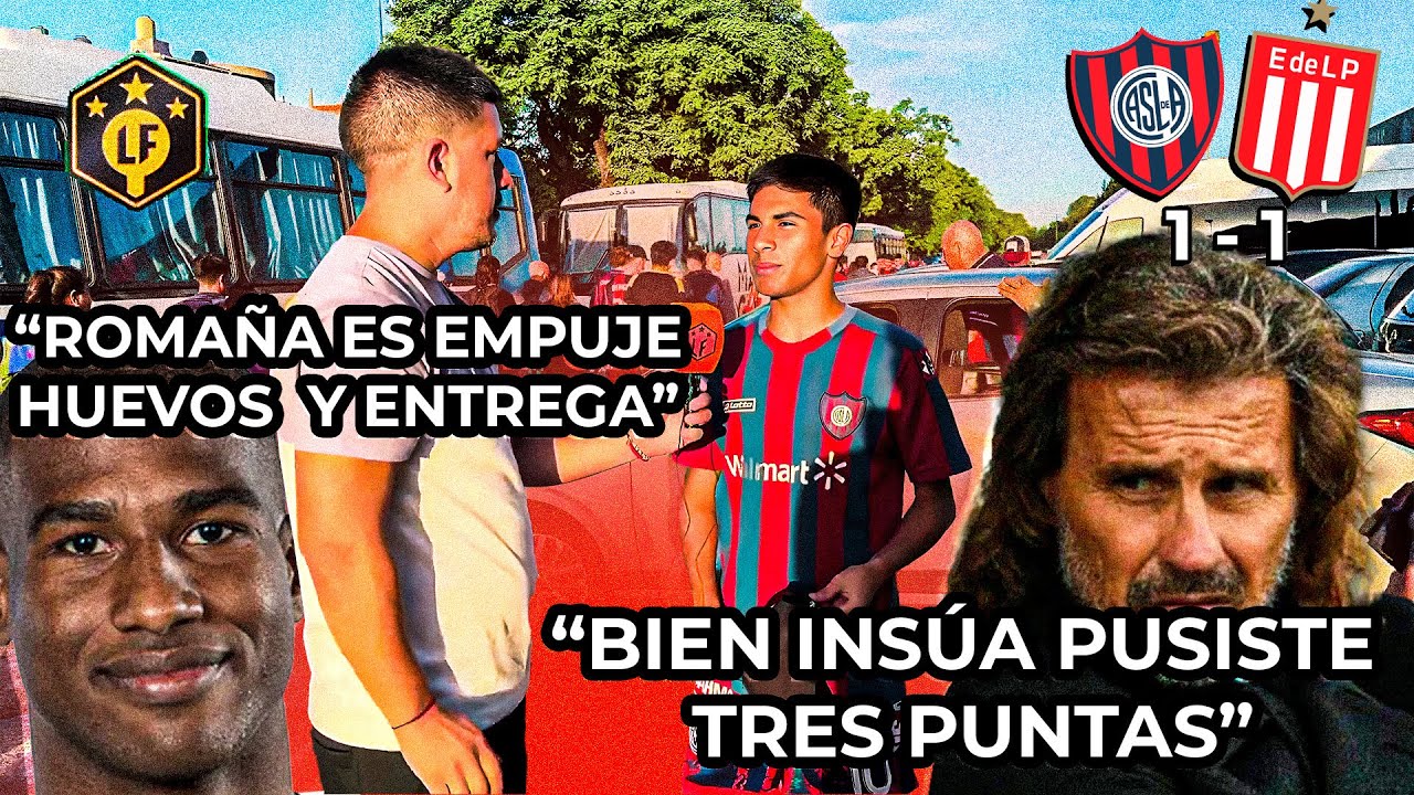 REACCIÓN CON LOS HINCHAS | SAN LORENZO 1 - 1 ESTUDIANTES LP - YouTube