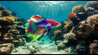 The Best 4K Aquarium — Discover the Underwater World and Beautiful Coral Reef Fish for Sleep