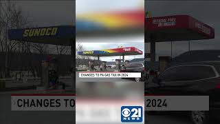 Pennsylvania gas tax decreasing in 2024 #gas #pump #savings #localnews #pennsylvania #tax  #cbs21
