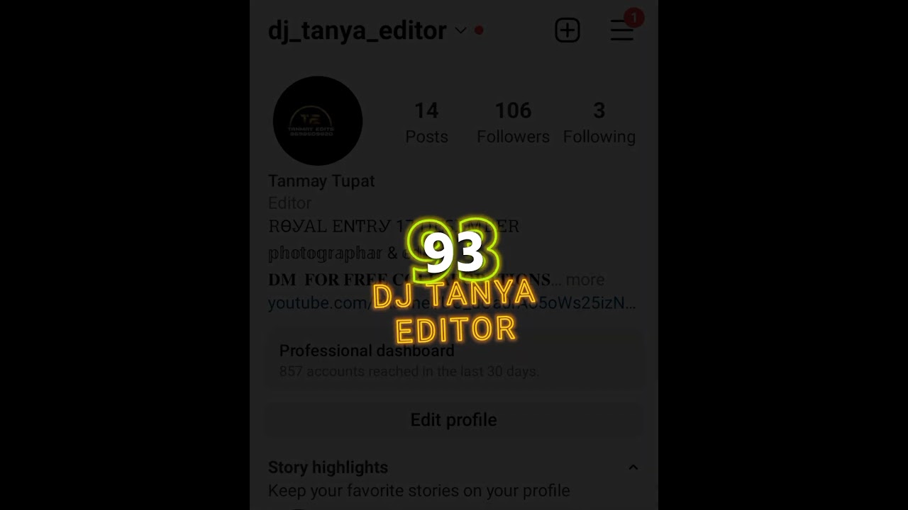 100 Followers Complete  2k followers video 1k Followers Video Editing Alight Motion By Tanmay Edits
