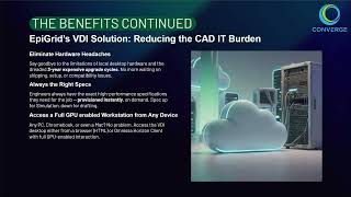 EpiGrid Cloud hosting for SOLIDWORKS Webinar - Part 10 VDI CAD Burden