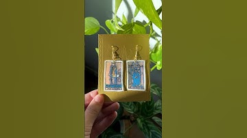 Shrinky Dinks for the win!! #shrinkydink #shrinkydinks #diyearrings