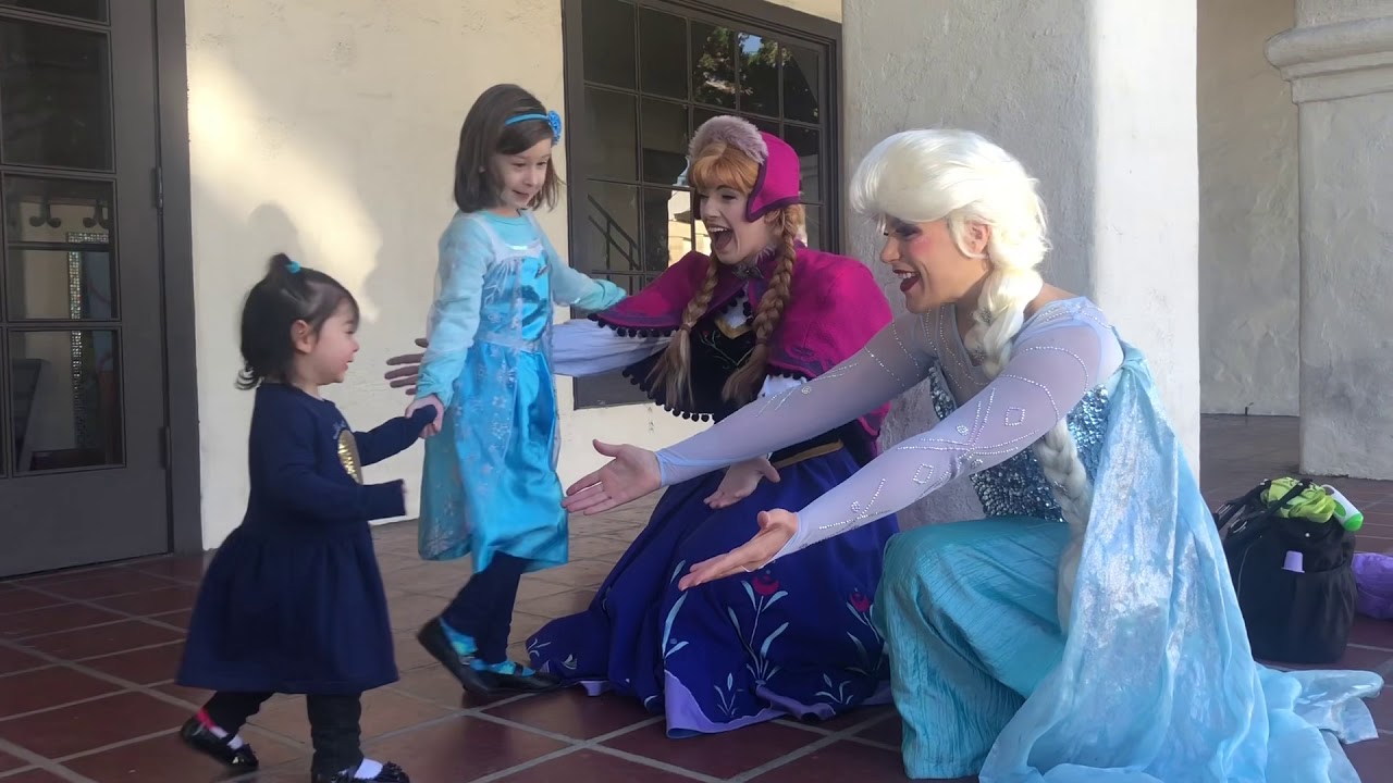 Frozen Party with Anna and Elsa
