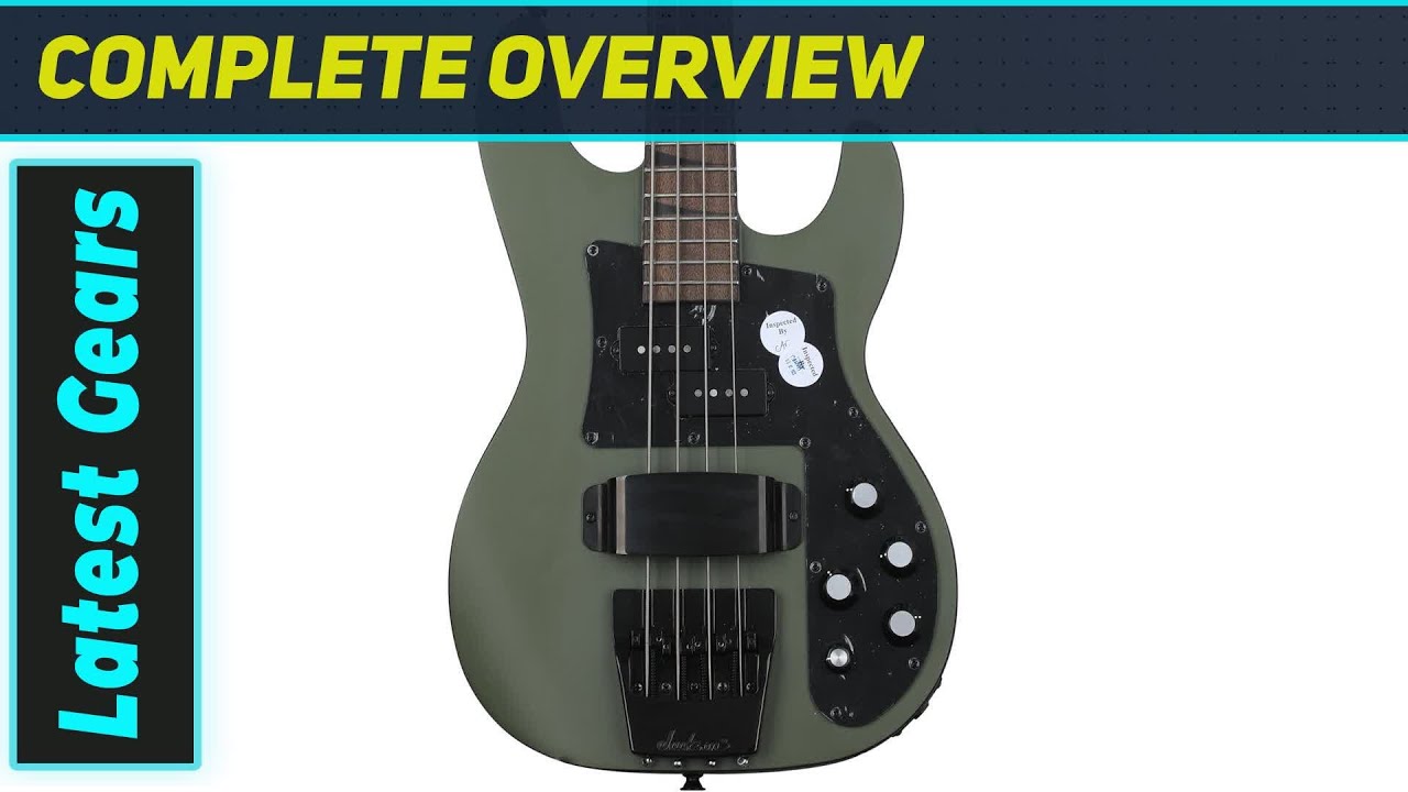 Jackson X Series Concert Bass CBXNT DX IV - A Killer Bass!