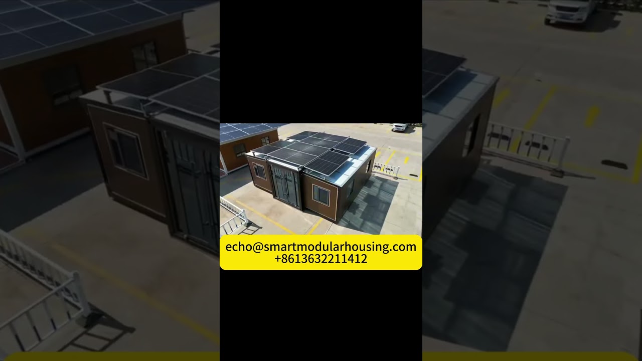 Off-grid solar system for container house 