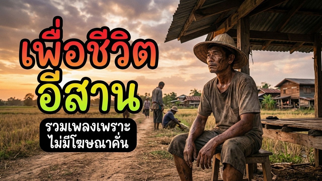 🚗 รวมเพลงอีสานซึ้งๆ 2026 | เพื่อนเดินทาง ฟังยาว (ขับรถ/ทำงาน)