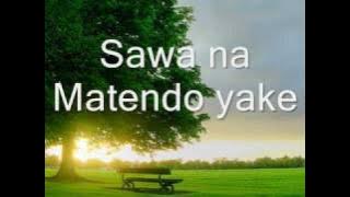 E.R. Mwansasu - Matendo
