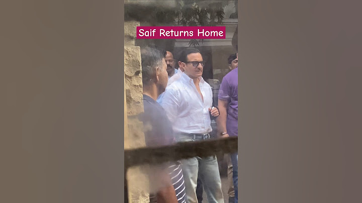 Saif Ali Khan DISCHARGED After The Stabbing Incident 🥺 | #shorts #bollywood #news #shocking
