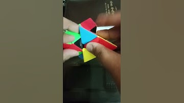 My pyraminx (pyramid) cube on beat ASMR #rubikscube #viral #shorts #shortvideo #asmr