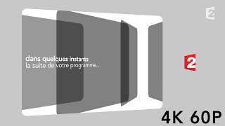 Fictif - Reproduction Du Jingle Panne De France 2 - Habillage Fictif 2005 En 4K60P - Uhd - 2016