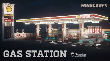 Minecraft | Real Architect Builds a Gas Station