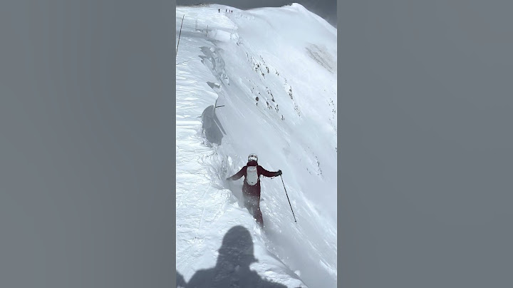 Skier Takes 'Drop In' Too Literally || ViralHog