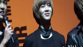 [20100302] kiss the radio talk time Taemin