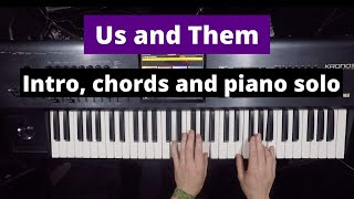 Video thumbnail of "Us and Them Keyboard Tutorial"