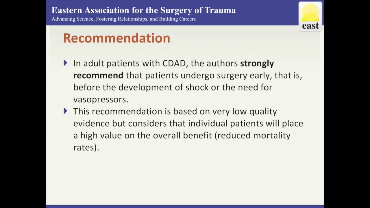 trauma surgeon salary texas EAST Minute - EAST PMG - CDiff - Timing and Type of Surgical Treatment